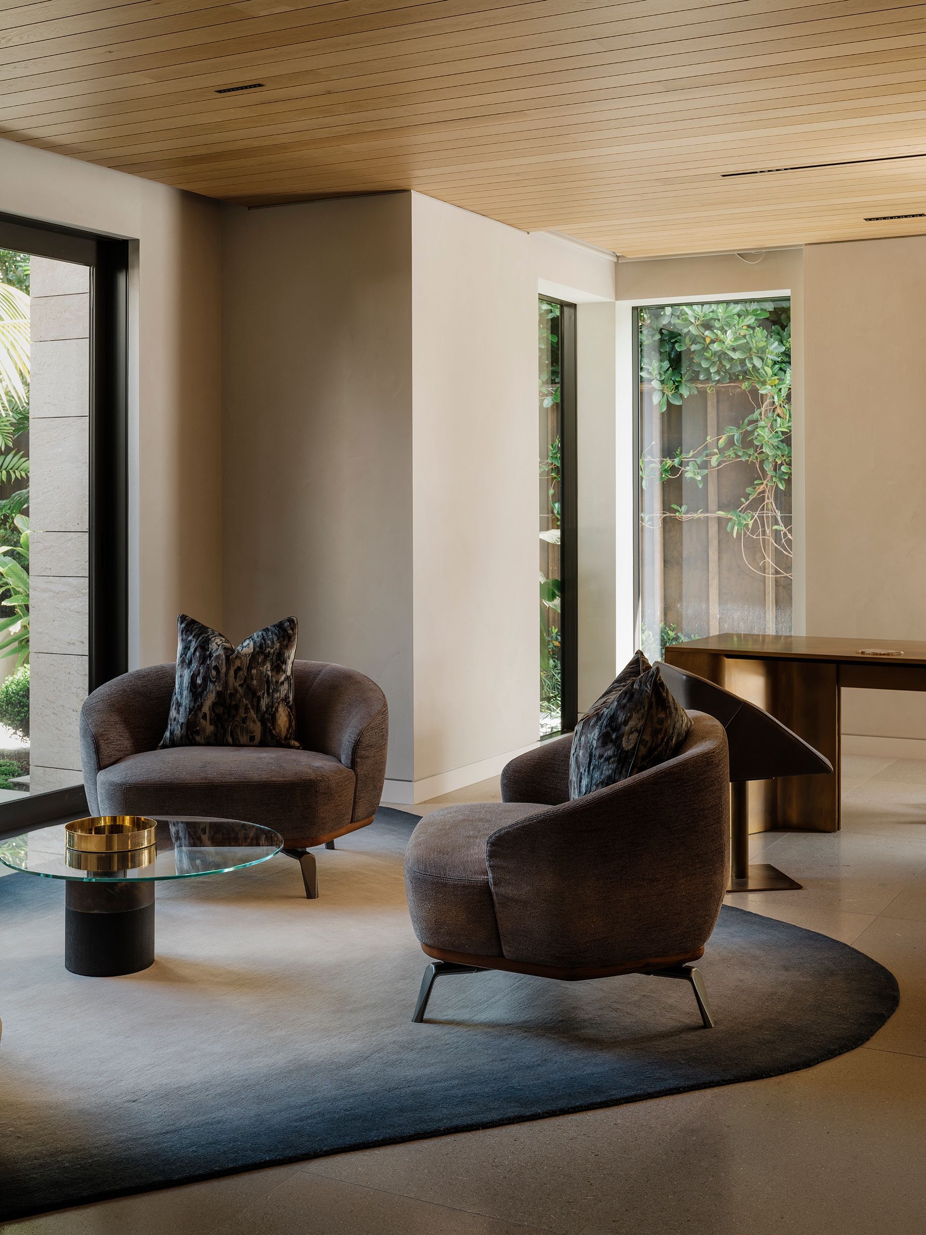 Ovoid Ombre Designer Rug - Image 2