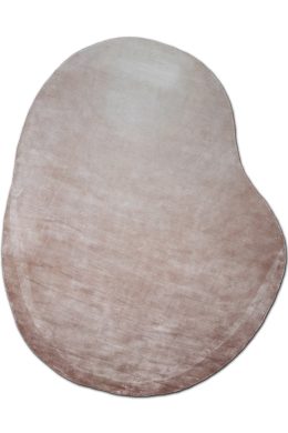 Custom Shape Pink Ombre Designer Rug