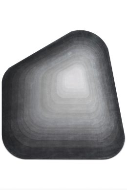 Ovoid Ombre Designer Rug