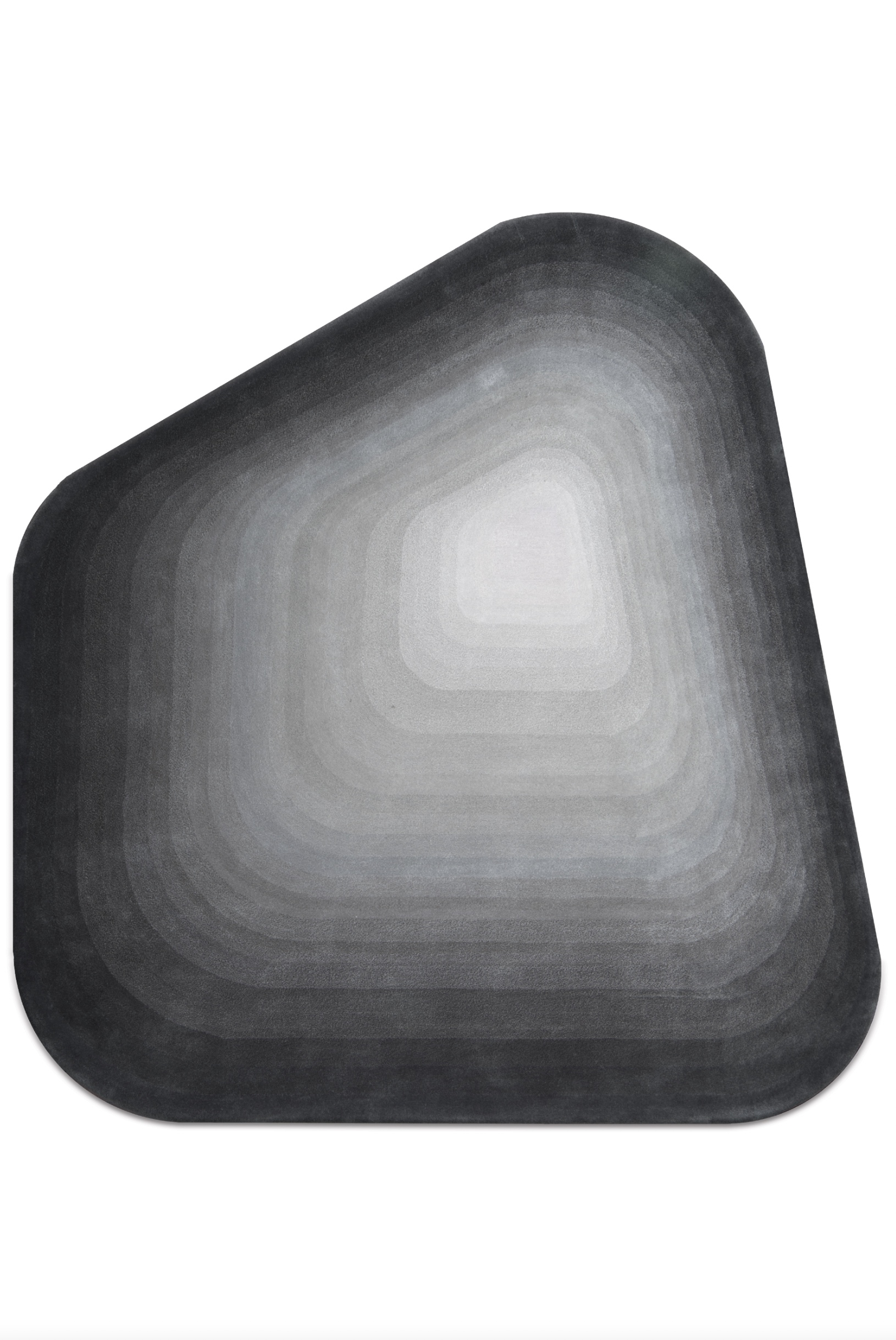 Ovoid Ombre Designer Rug