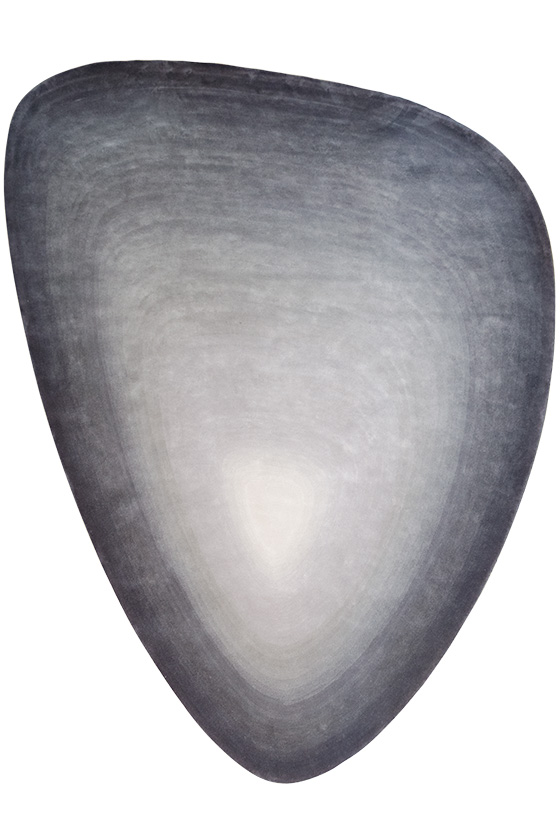 Ovoid Ombre Designer Rug