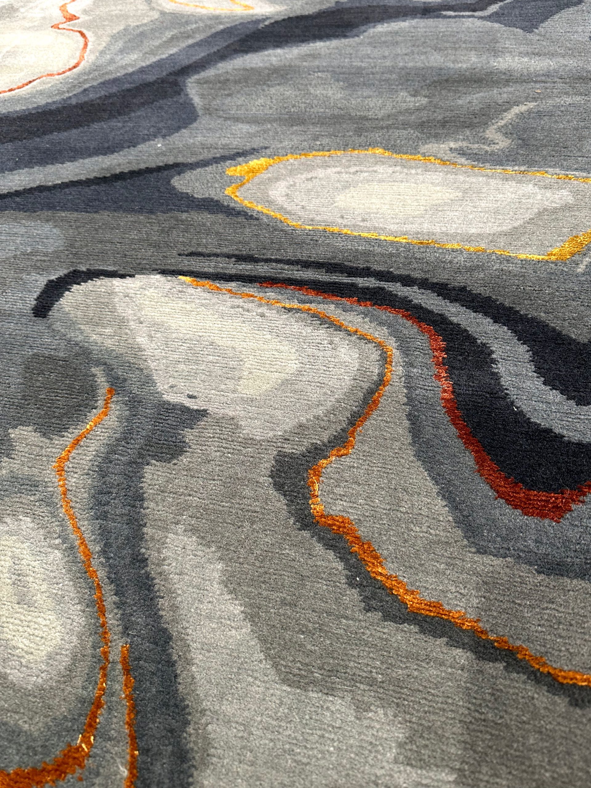 Swirls Designer Rug - Image 2