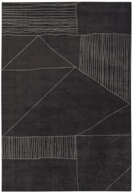 Warped Lines Designer Rug