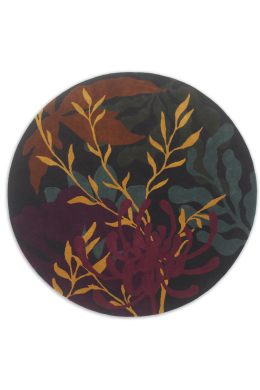 Contemporary Floral Designer Rug