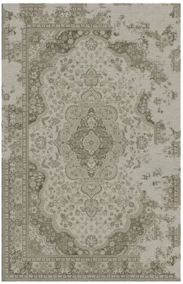 Distressed Persian Designer Rug
